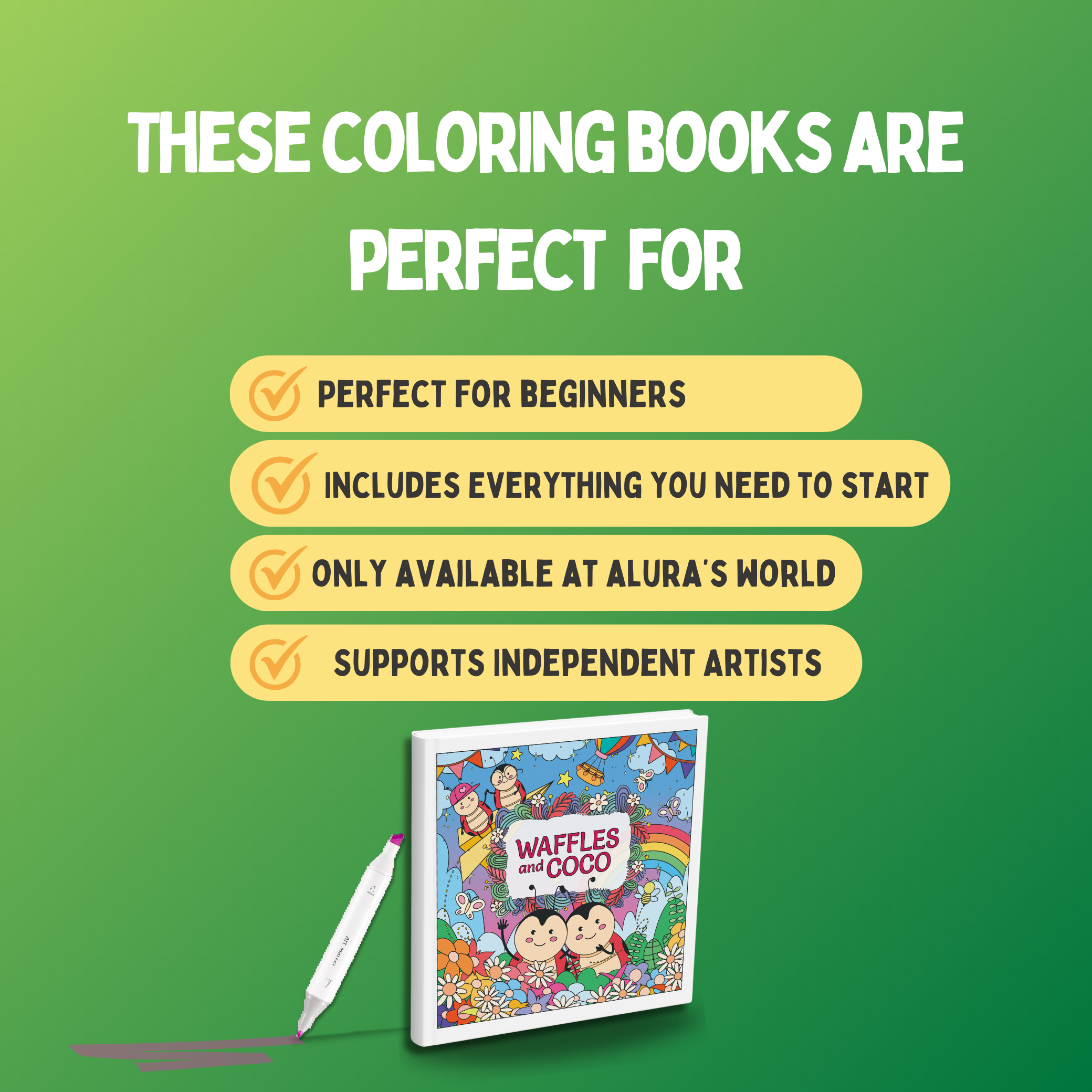 Stress Relief Coloring Books - Volume II