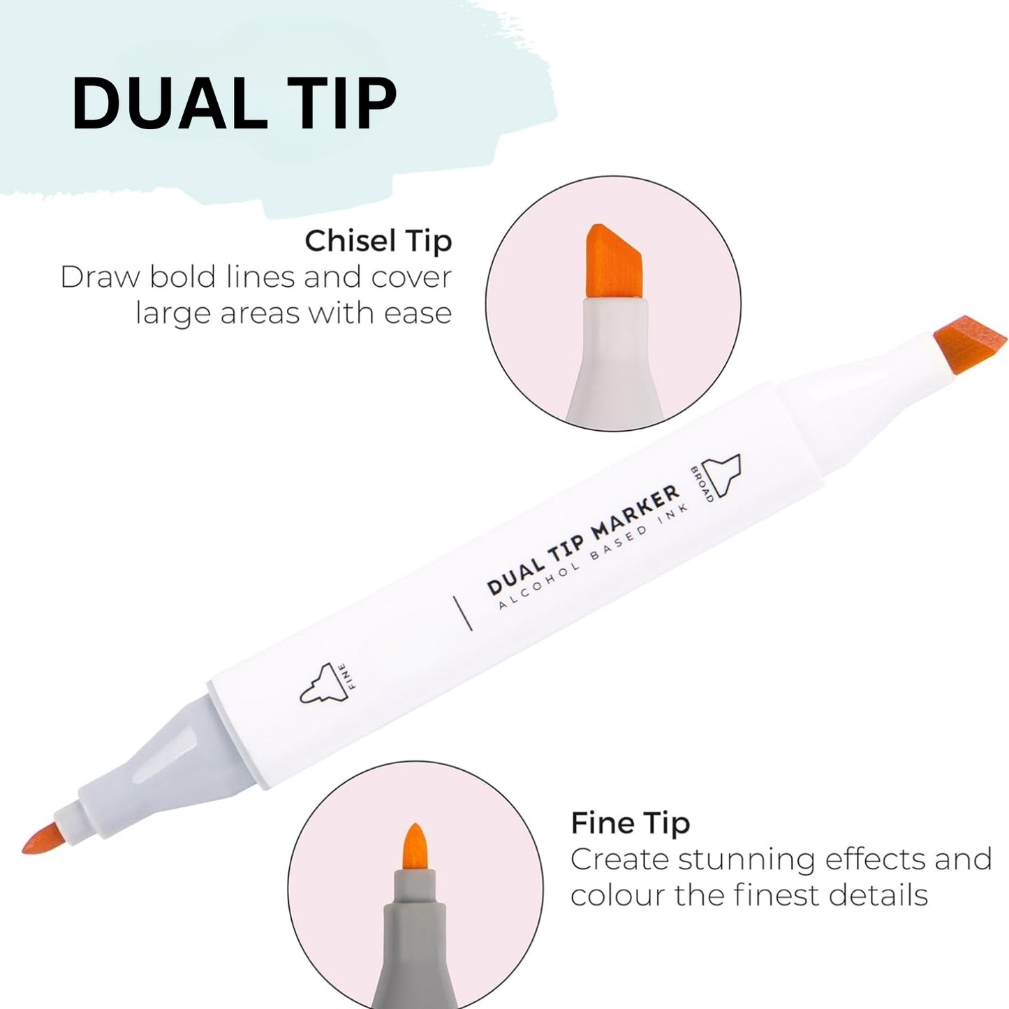 TouchMarker - 80 Dual Tips Alcohol Art Markers