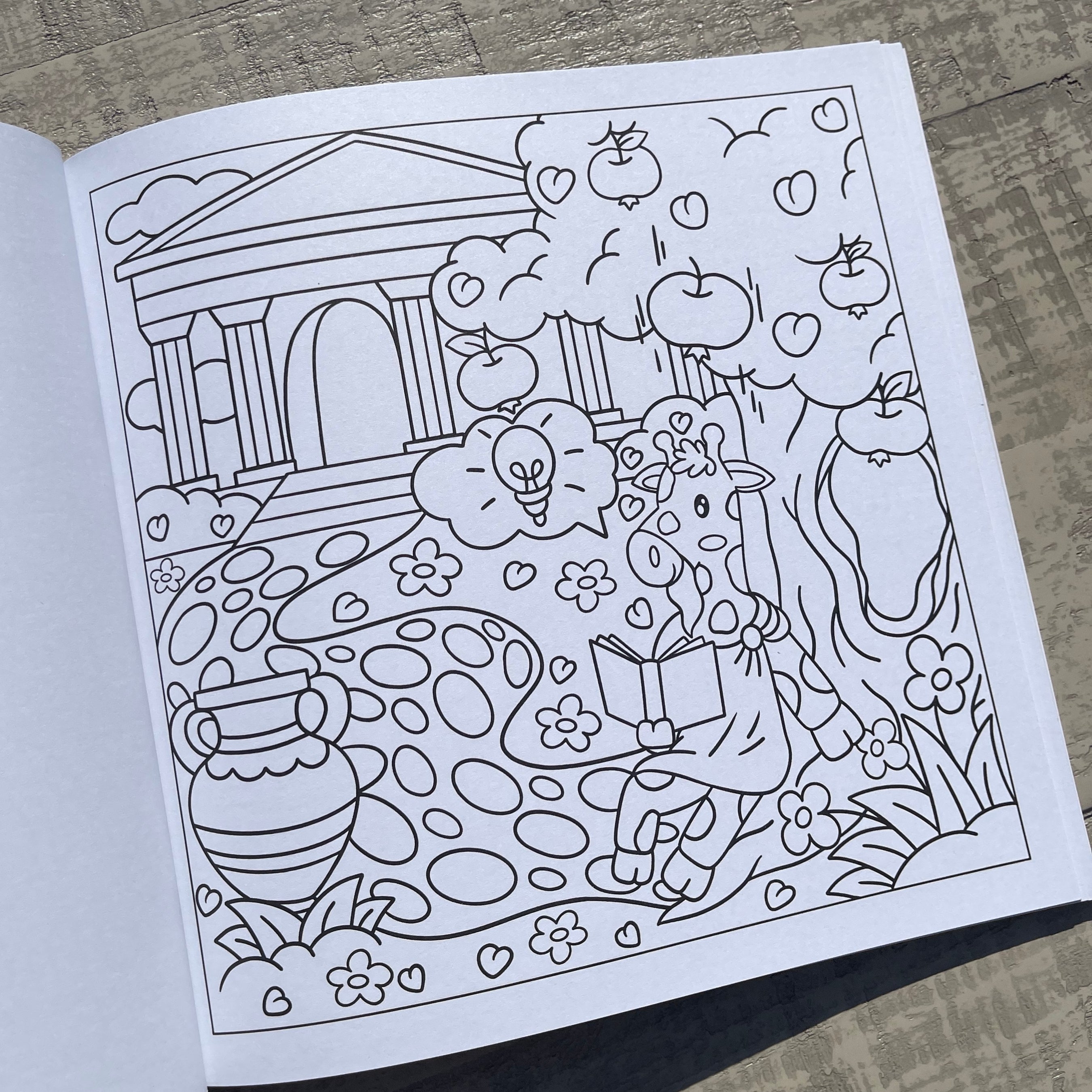 Hand Drawn & Illustrated - Stress Relief Coloring Books