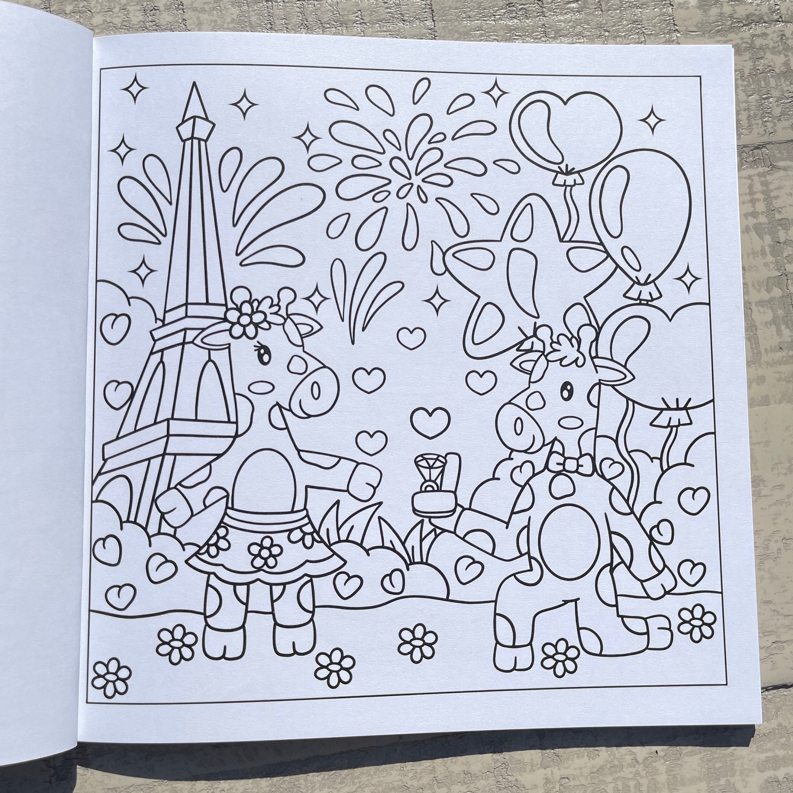 Hand Drawn & Illustrated - Stress Relief Coloring Books