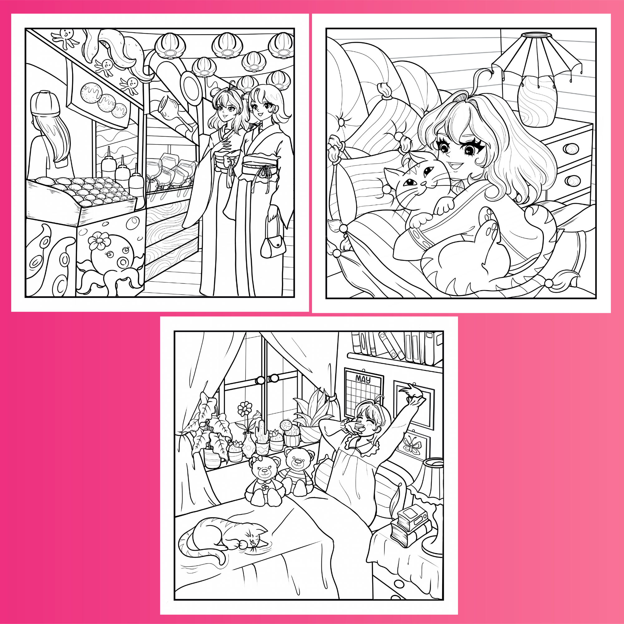 Free PDF Book - Start Coloring Right Away!