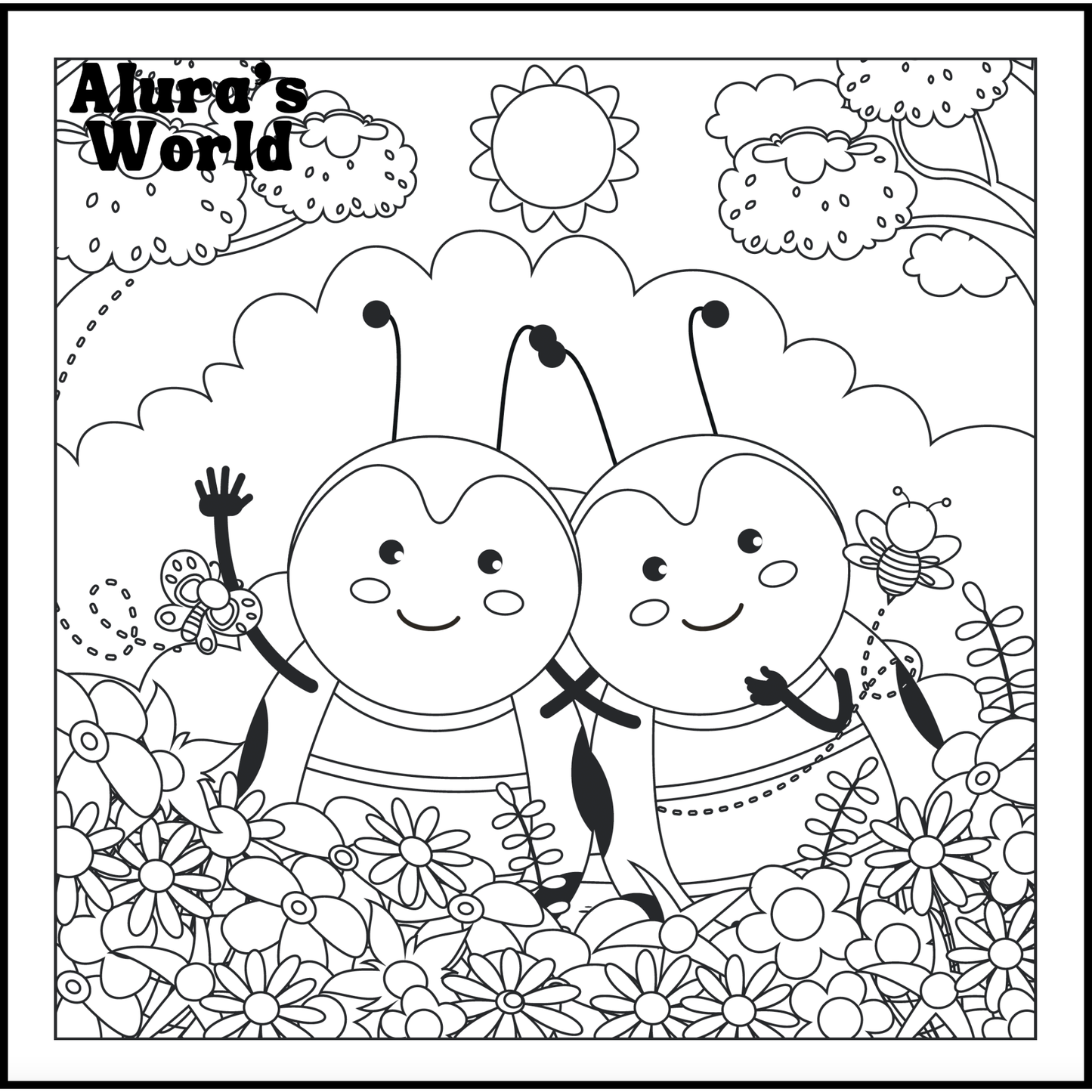 Exclusive Hand-Illustrated Coloring Book Collection