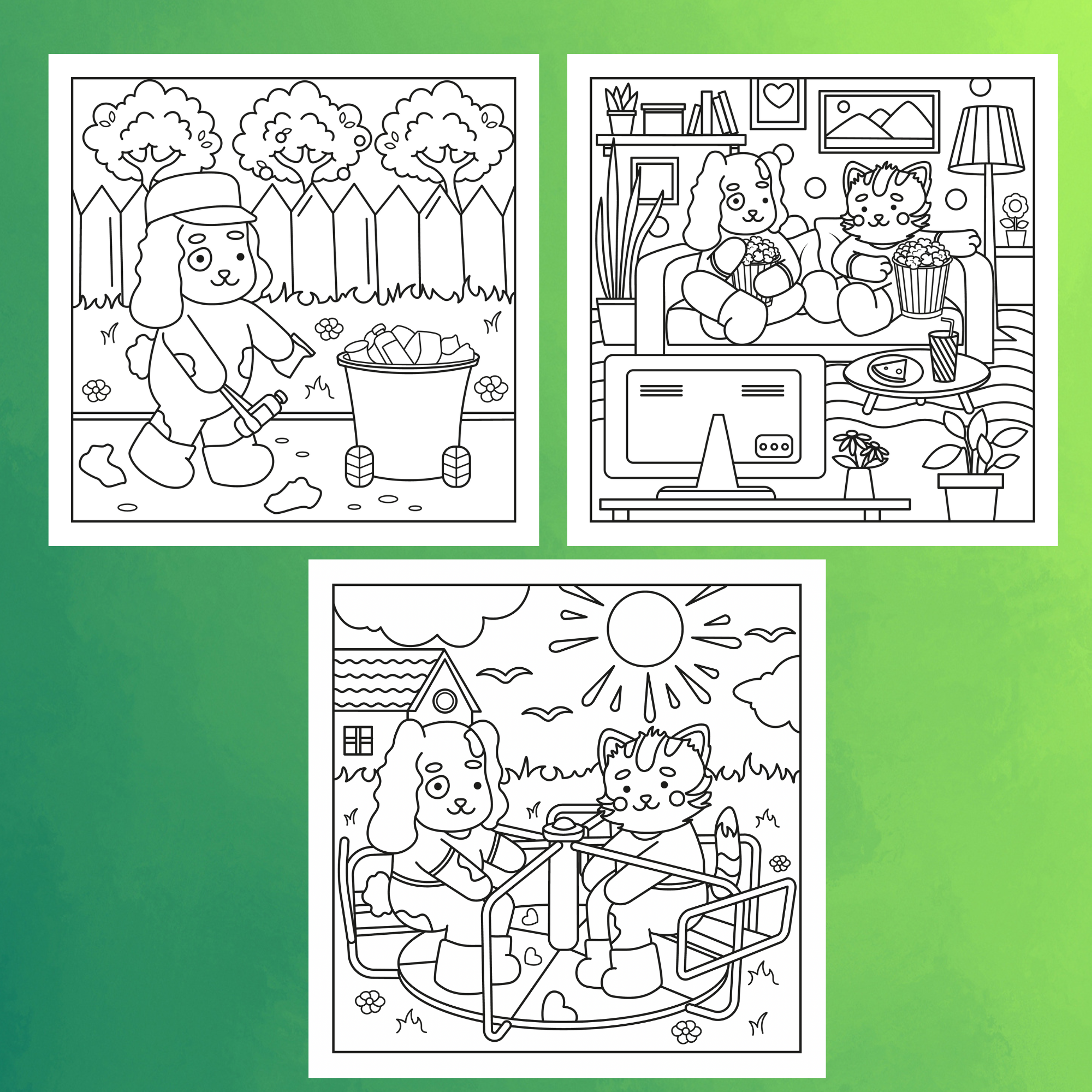 Free PDF Book - Start Coloring Right Away!