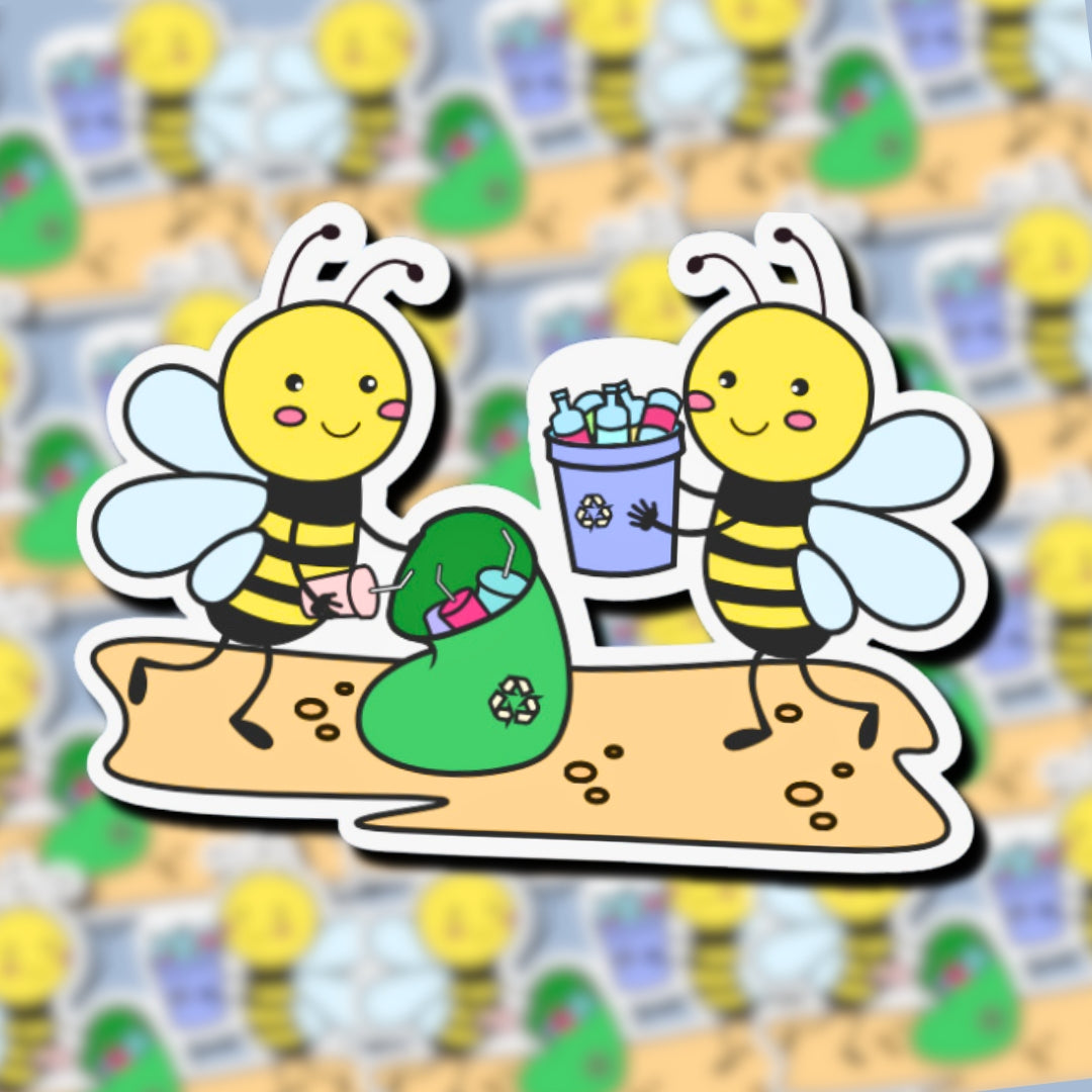 Stickers - A Bee's Paradise (Per Piece)