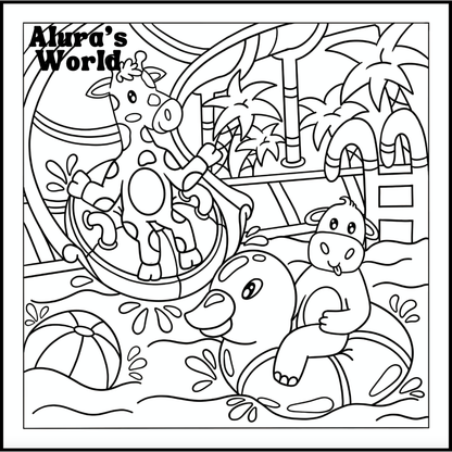 Exclusive Hand-Illustrated Coloring Book Collection