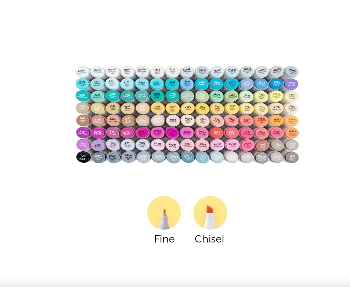 Touchmarker - Dual Tip Alcohol Art Markers